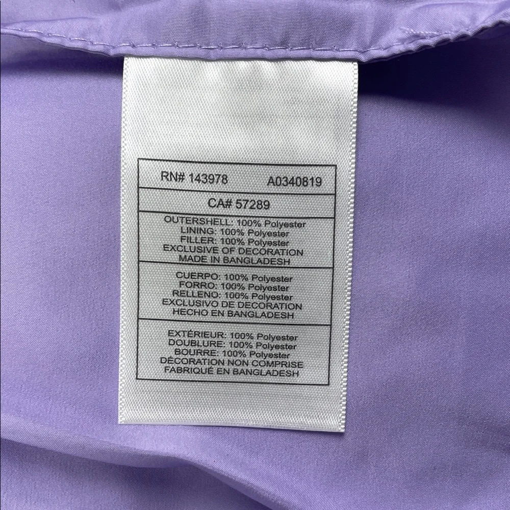 Kids Puma 10/12 Purple Puffer Vest‎